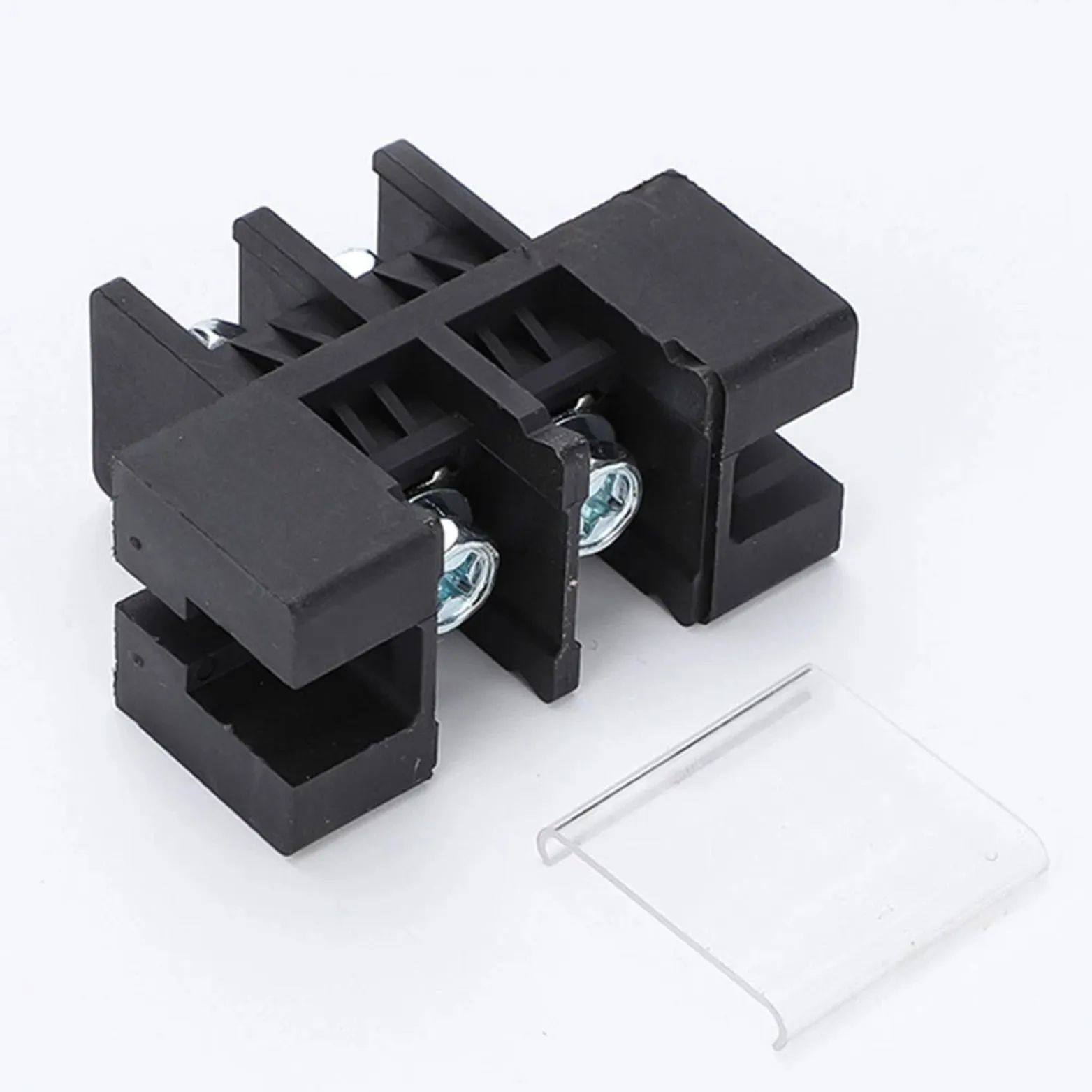 FENCE TERMINAL 100A 2IN-2OUT BLK - Image 4